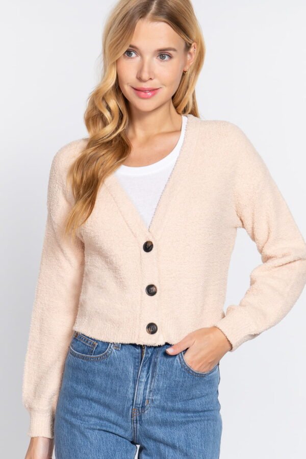 Women Long Sleeve Cardigan Sweater